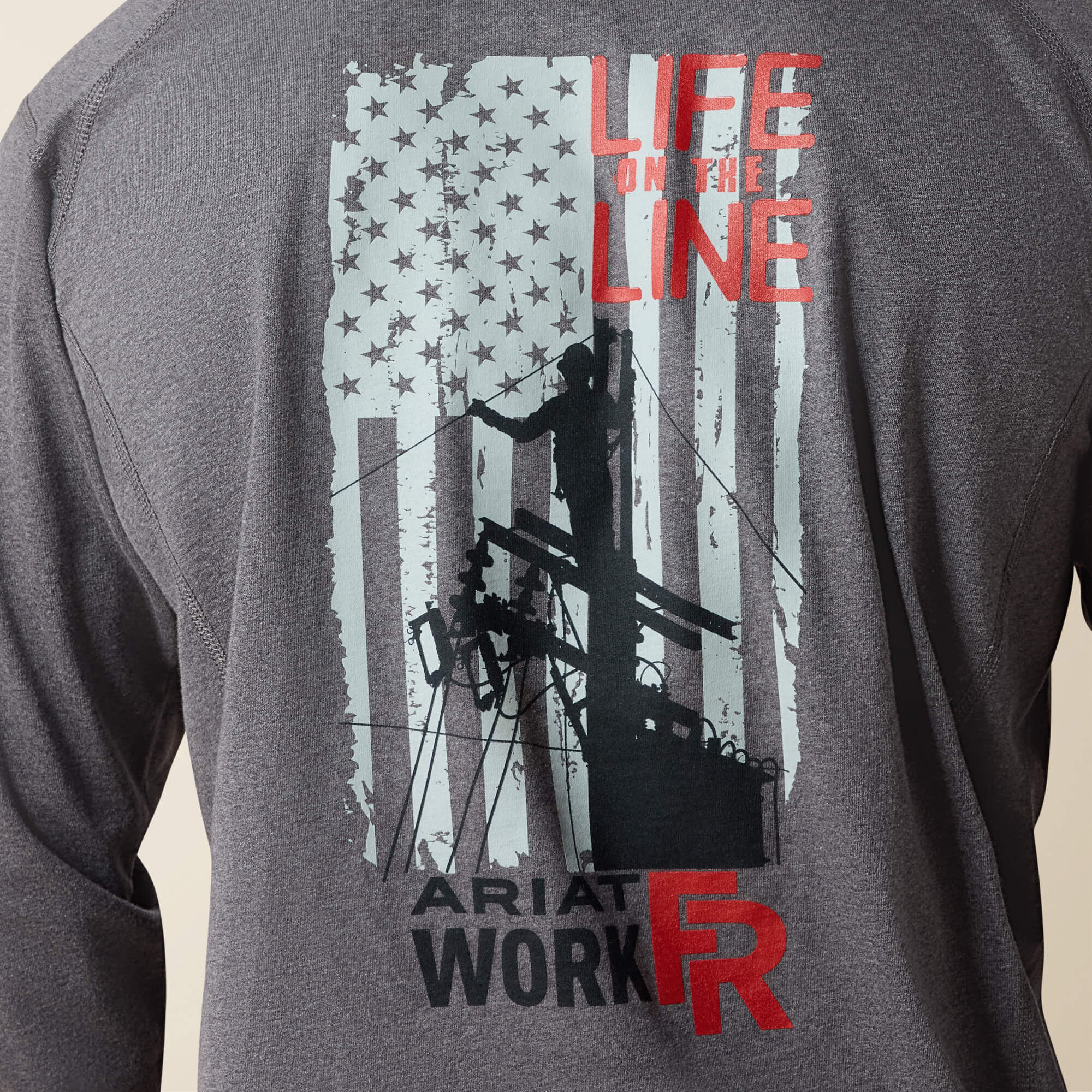 Ariat / FR Air Life on the Line Graphic Top