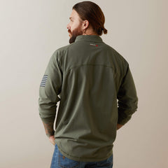 Ariat / FR Combat Stretch Patriot 1/4 Zip Work Shirt