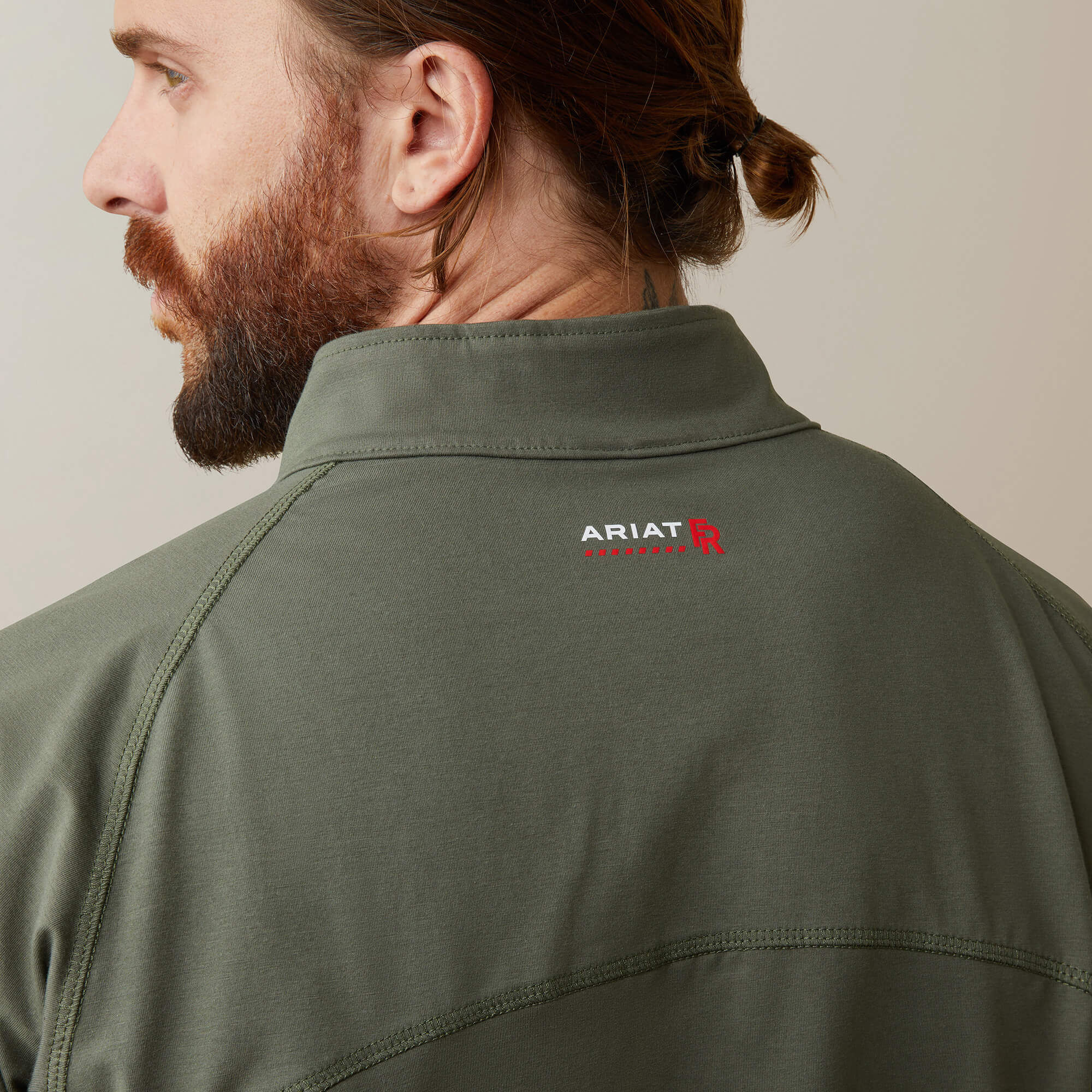 Ariat / FR Combat Stretch Patriot 1/4 Zip Work Shirt