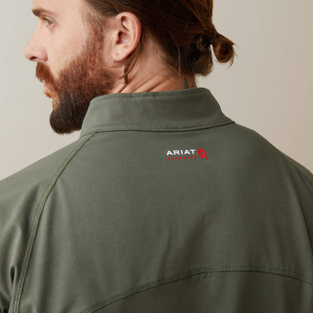 Ariat / FR Combat Stretch Patriot 1/4 Zip Work Shirt
