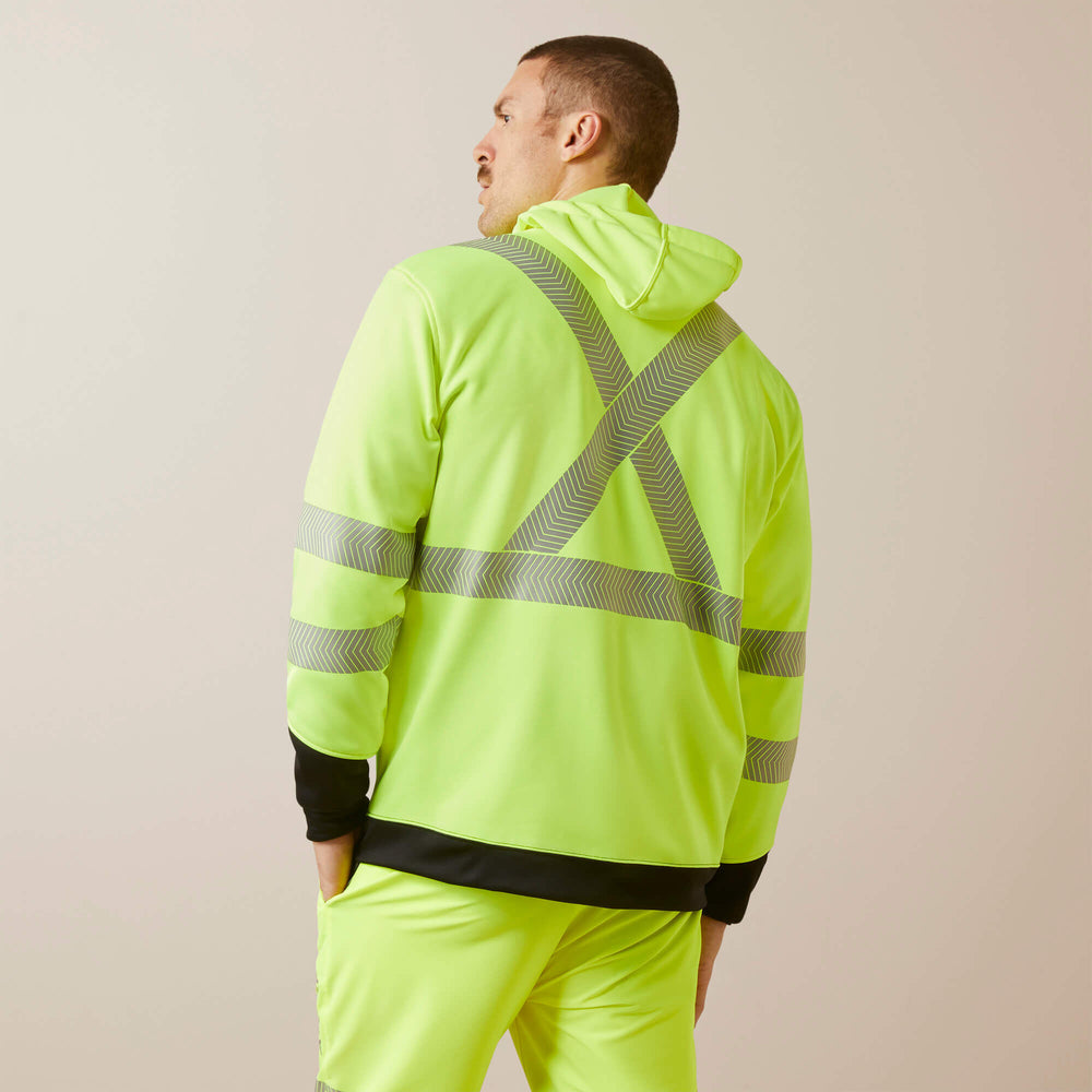 Ariat / Rebar WorkTek Hi-Vis Full Zip Hoodie