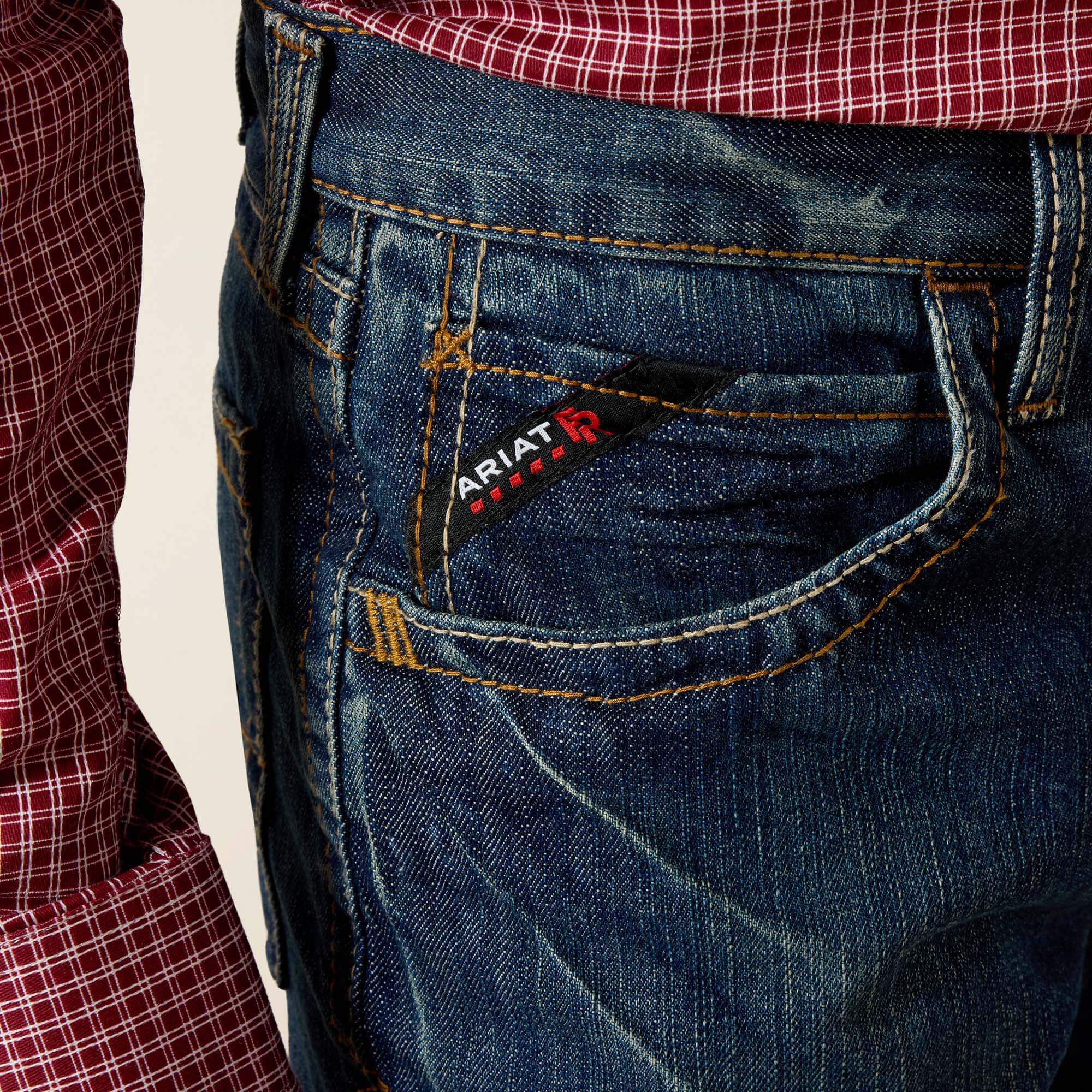 Ariat / FR M5 Straight Basic Stackable Straight Leg Jean