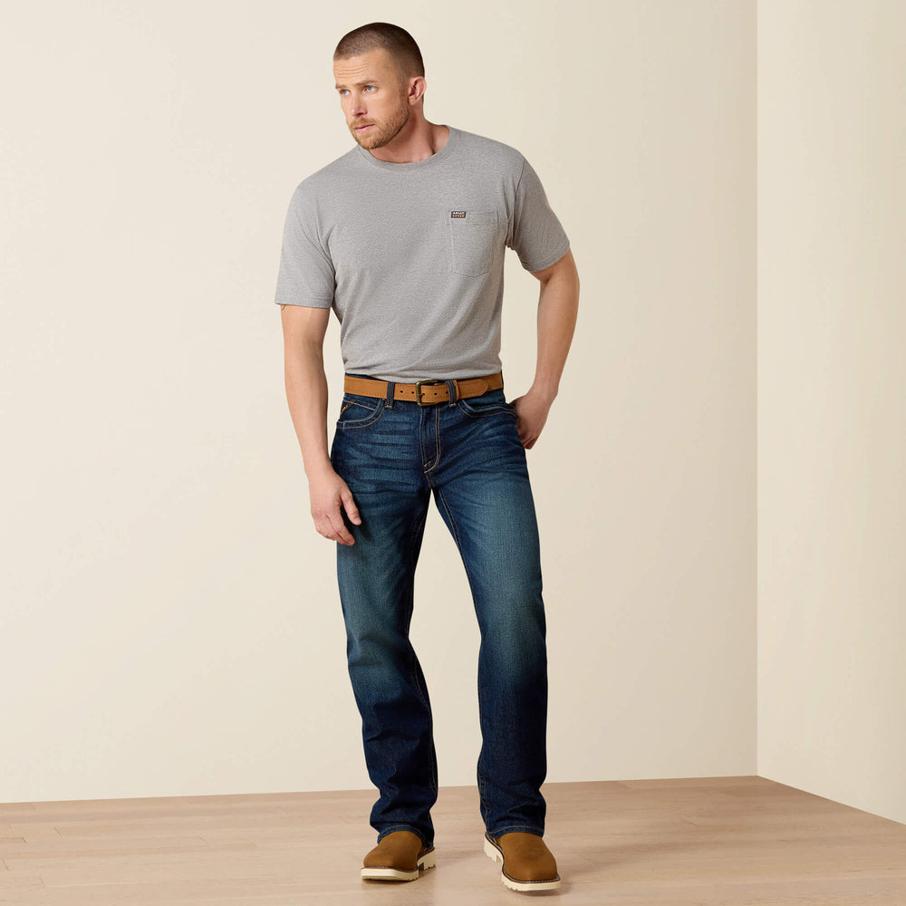 Ariat / Rebar M4 Low Rise DuraStretch Edge Boot Cut Jean
