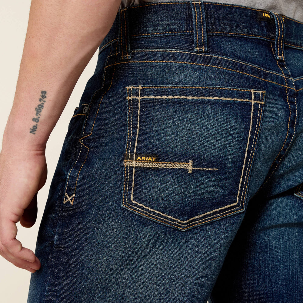 Ariat / Rebar M4 Low Rise DuraStretch Edge Boot Cut Jean
