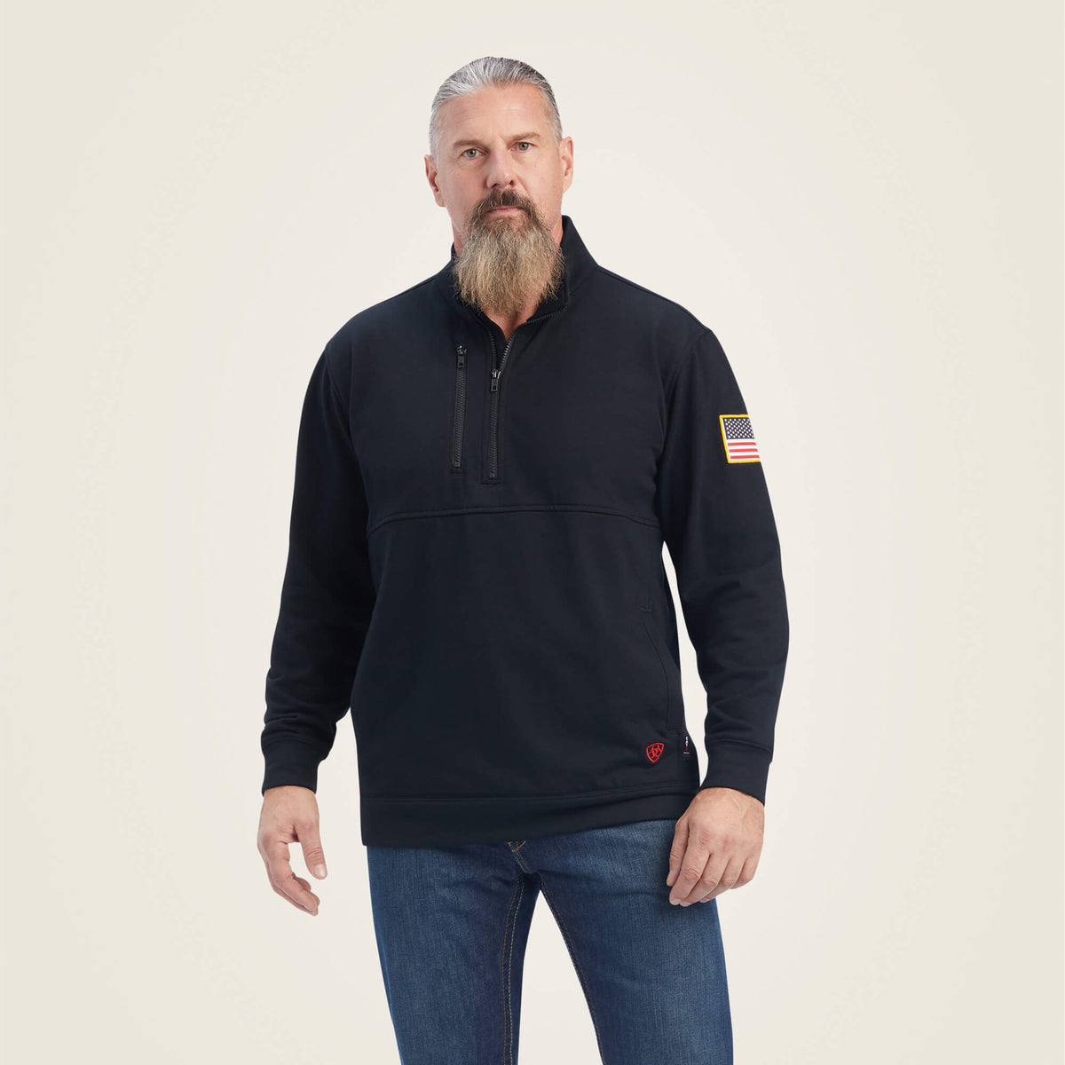 Ariat / FR Durastrech Fleece 1/2 Zip Job Shirt