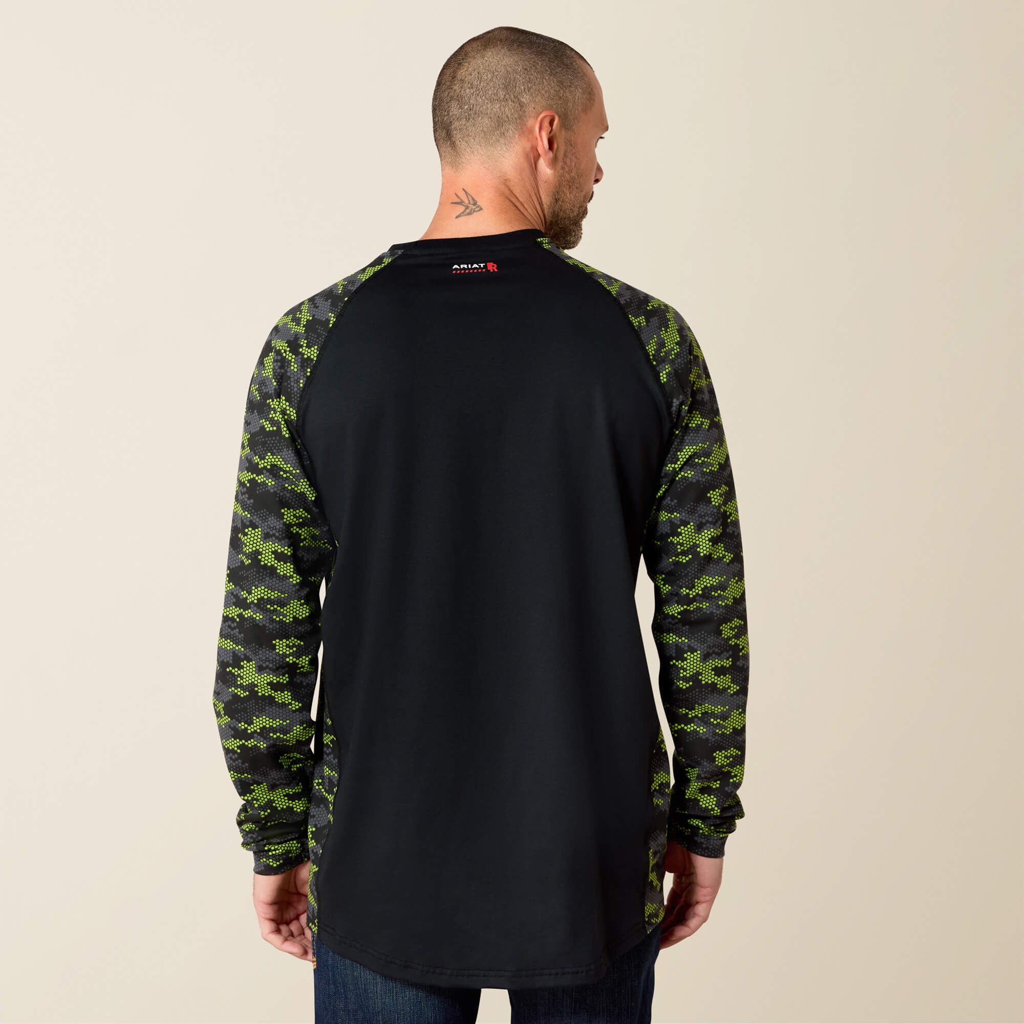 Ariat / FR AC Stretch Camo Baseball T-Shirt