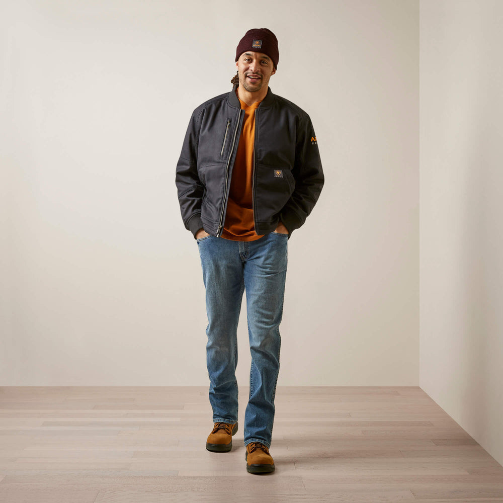Ariat / Rebar Stretch Canvas Bomber Jacket