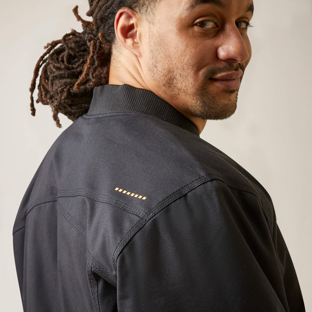 Ariat / Rebar Stretch Canvas Bomber Jacket