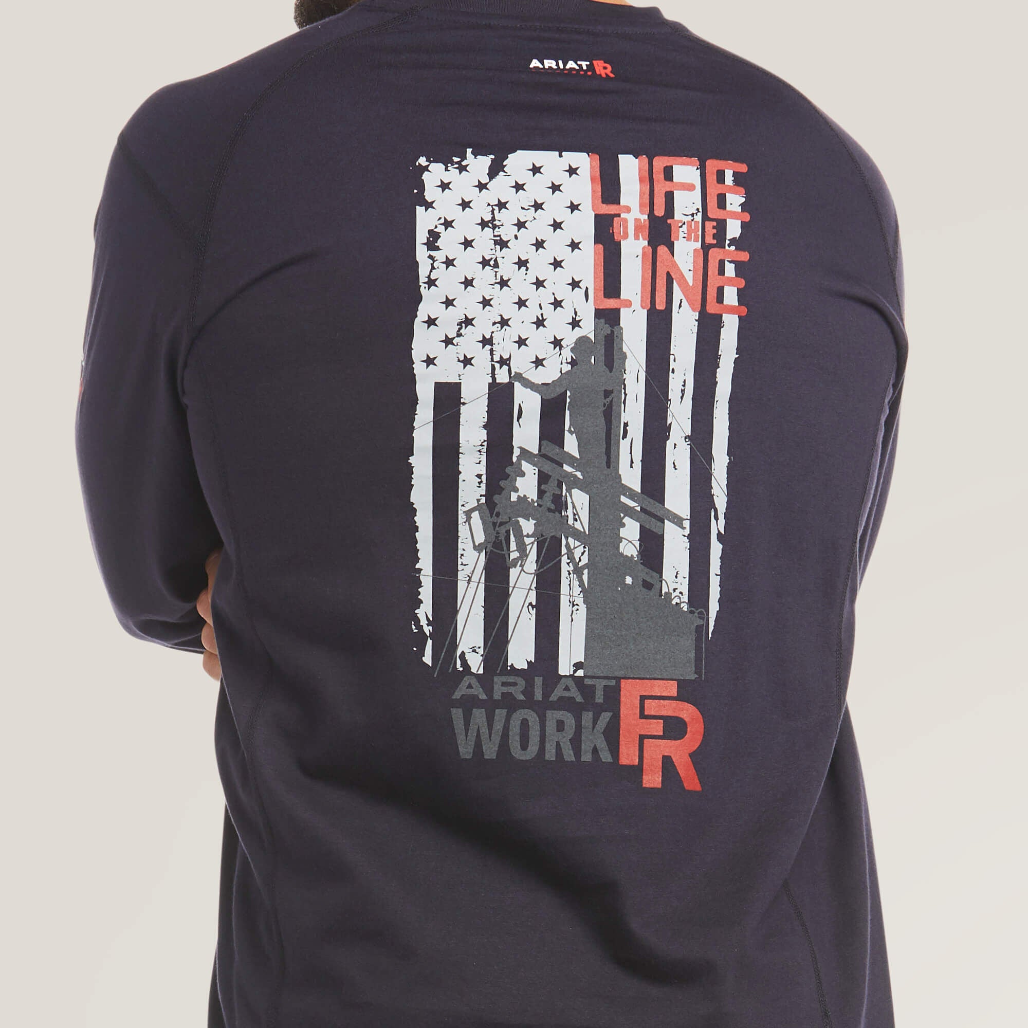 Ariat / FR Air Life on the Line Graphic Top