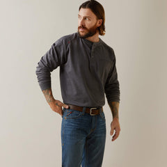 Ariat / FR Air Refinery Row Graphic Henley Top