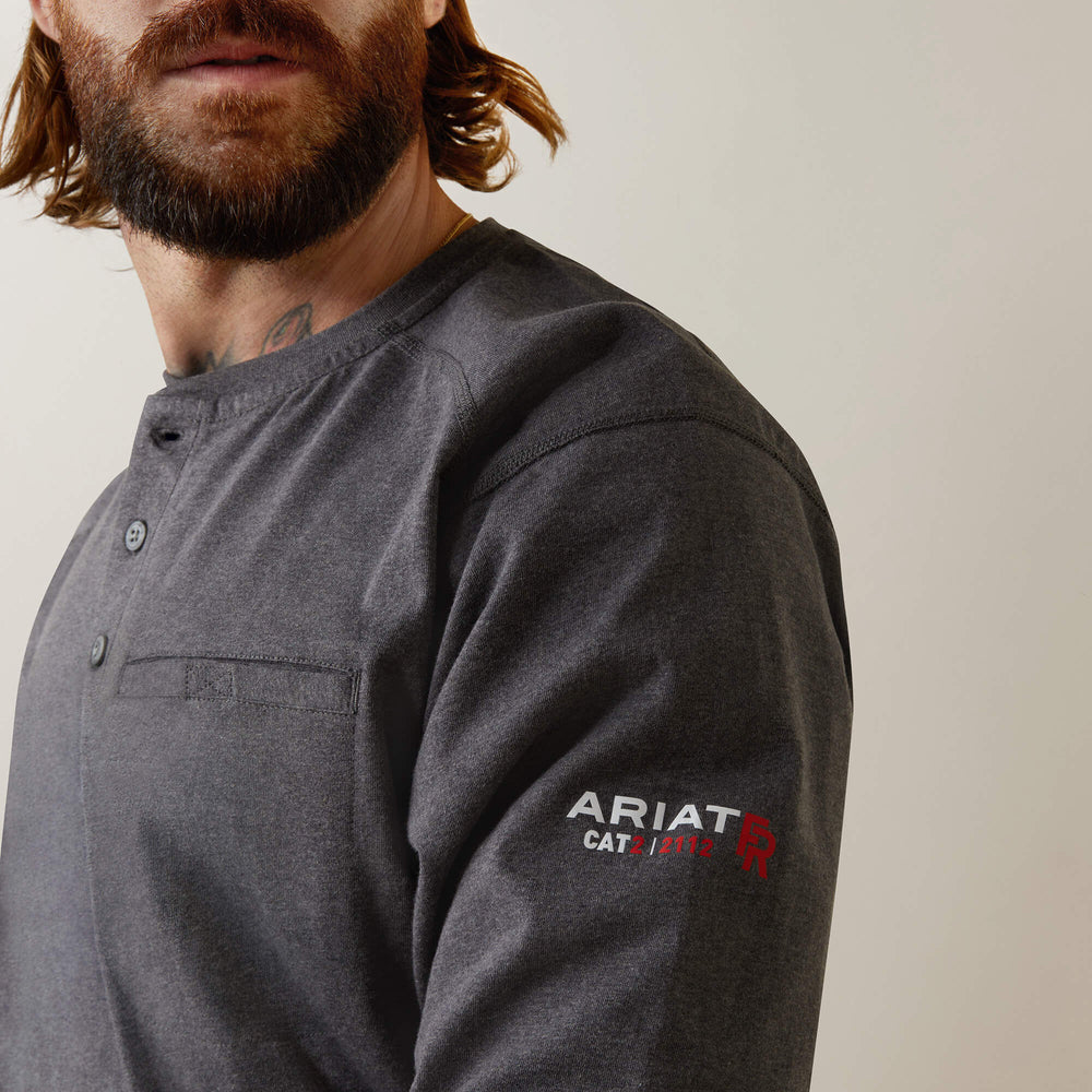 Ariat / FR Air Refinery Row Graphic Henley Top
