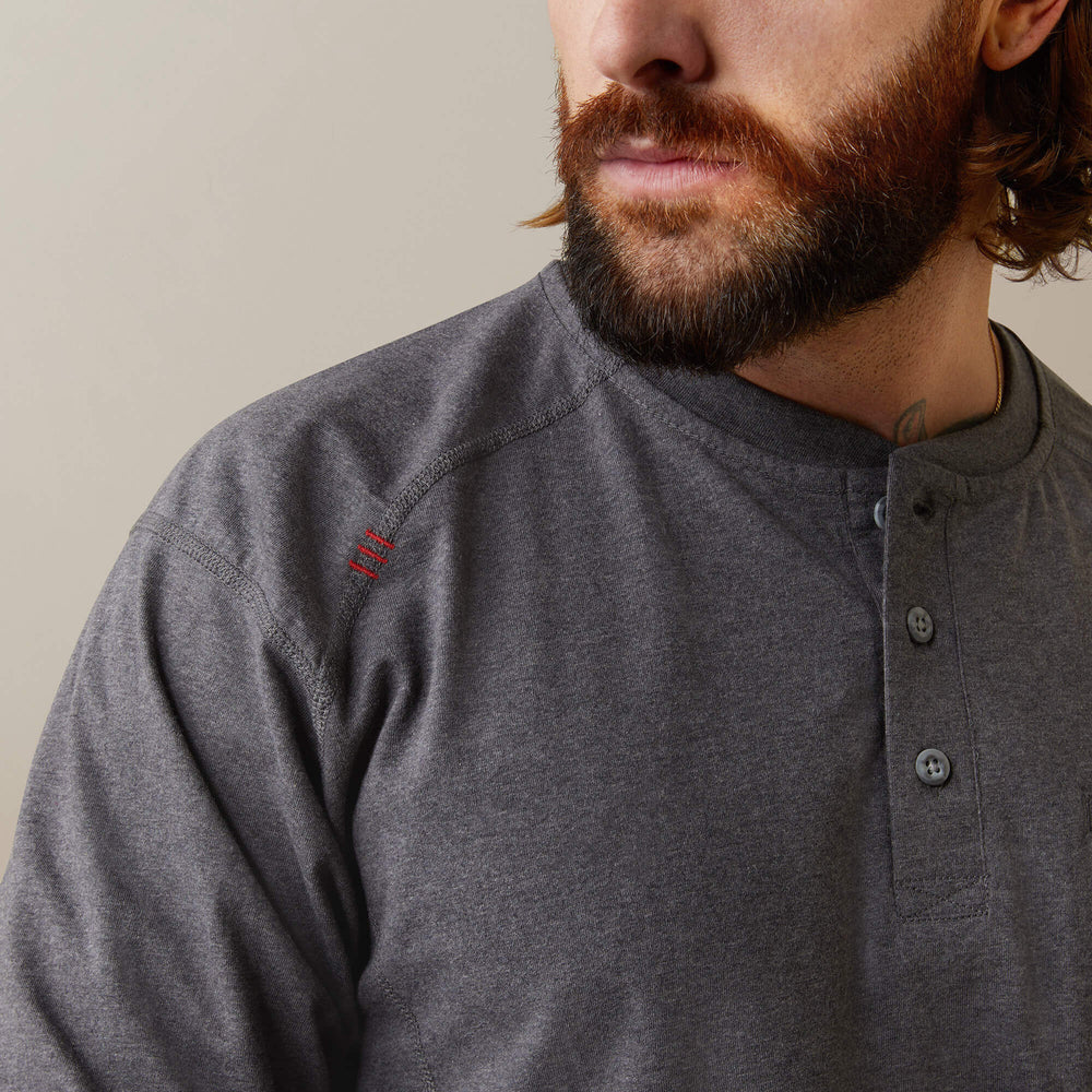 Ariat / FR Air Refinery Row Graphic Henley Top