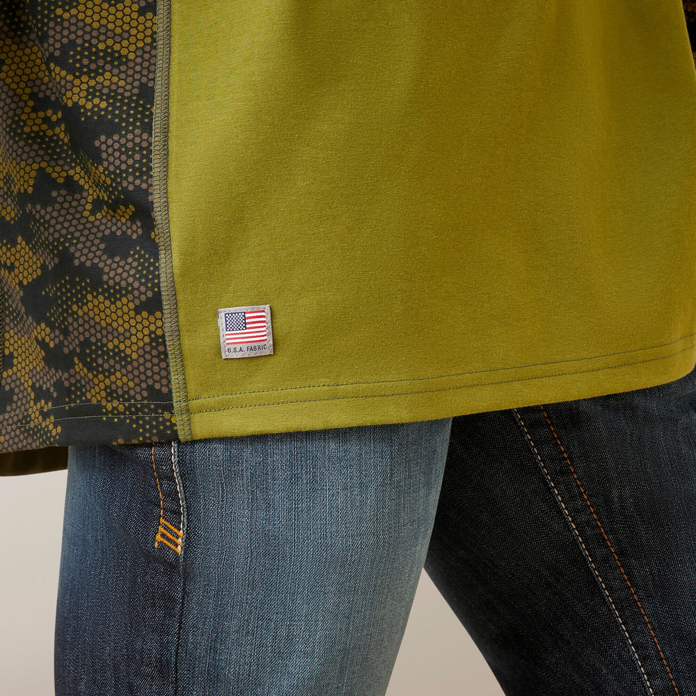 Ariat / FR AC Stretch Camo Baseball T-Shirt