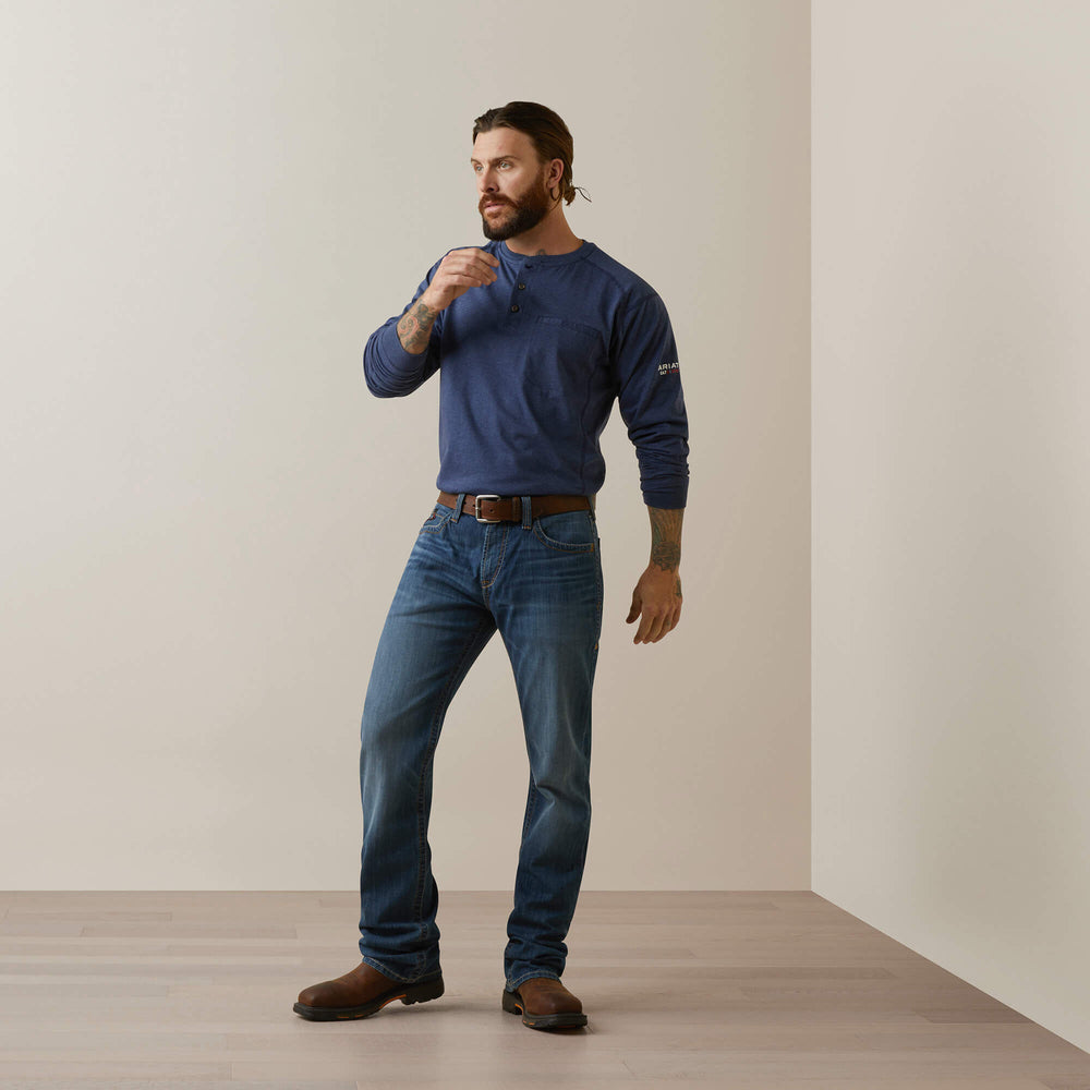 Ariat / FR Air Refinery Row Graphic Henley Top