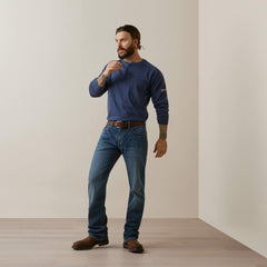 Ariat / FR Air Refinery Row Graphic Henley Top