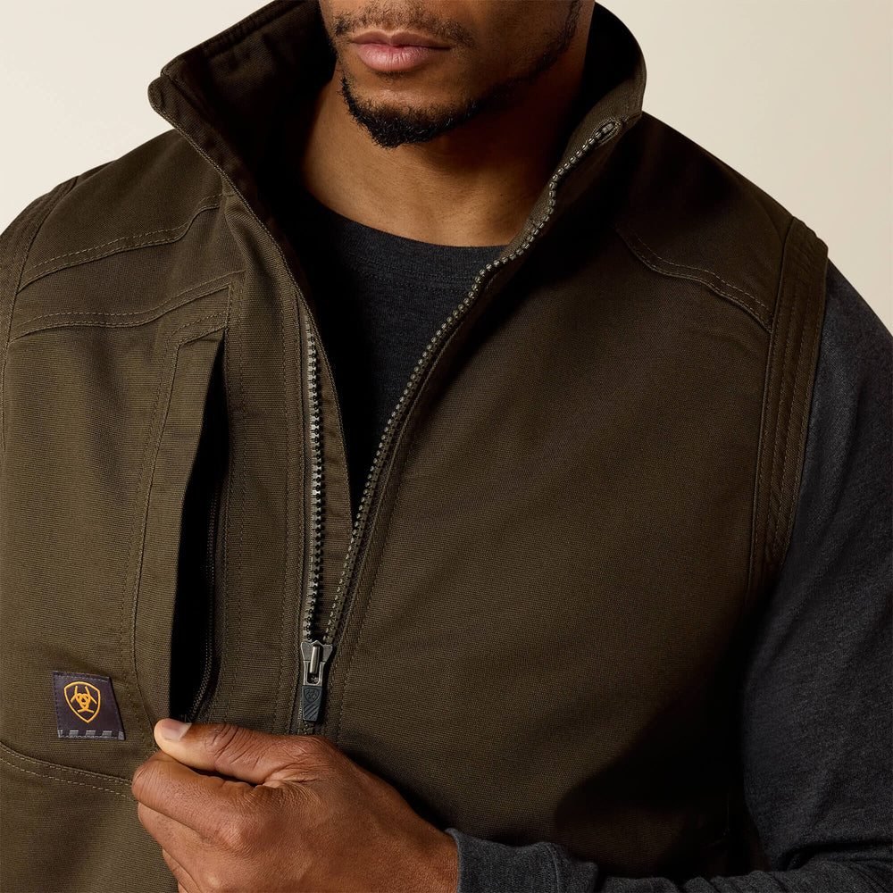 Ariat / Rebar Washed DuraCanvas Insulated Vest