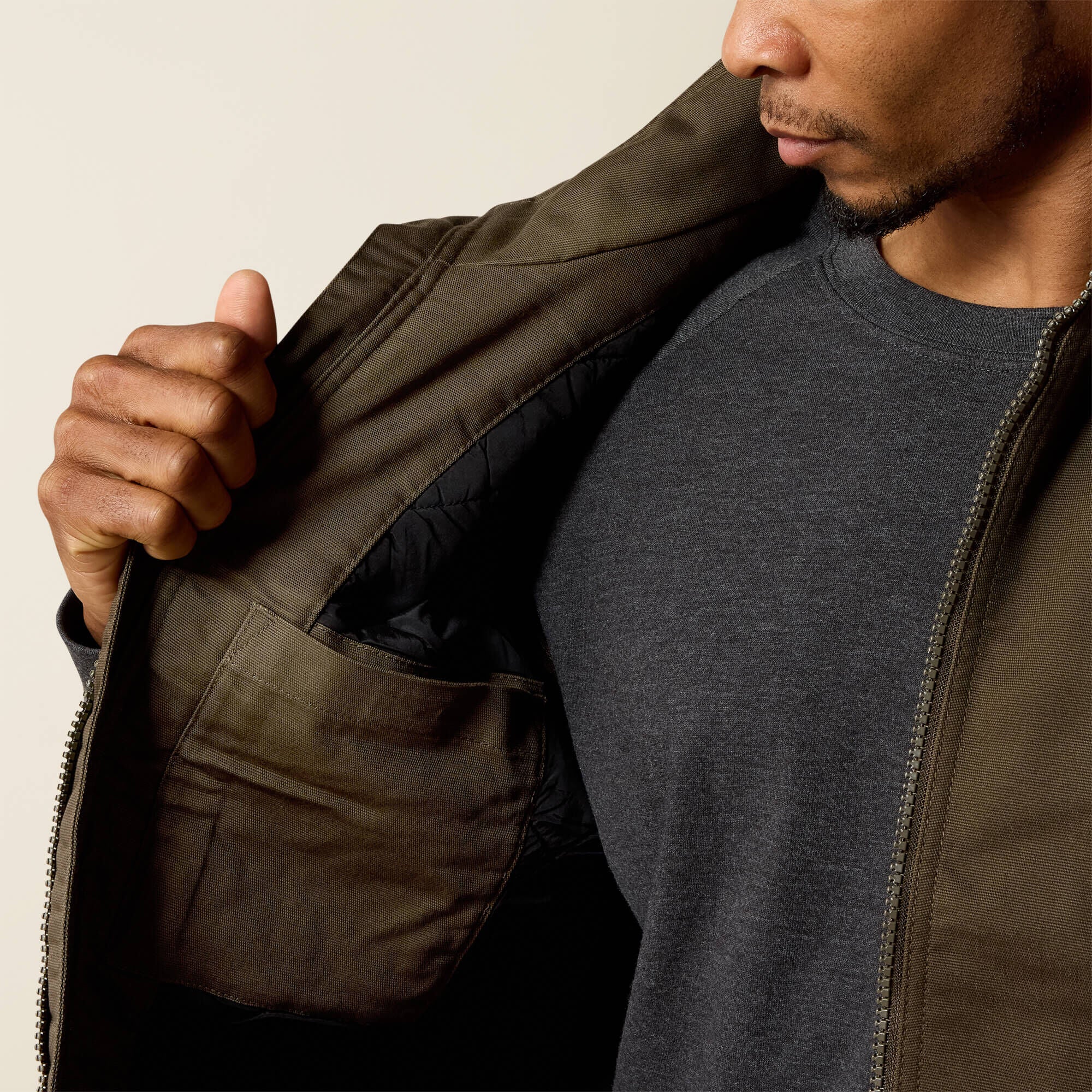 Ariat / Rebar Washed DuraCanvas Insulated Vest