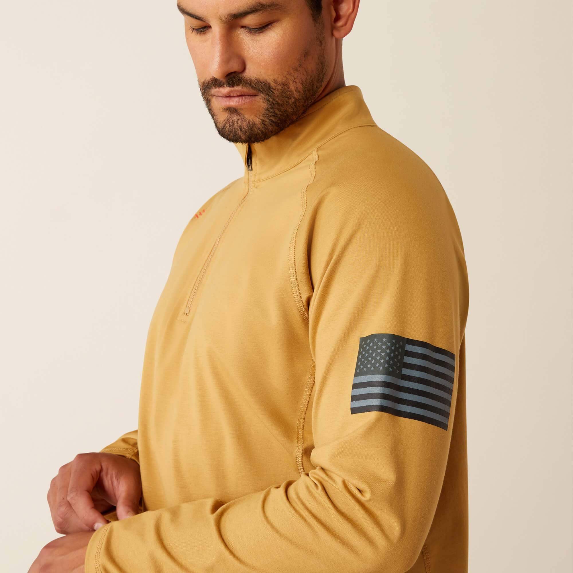 Ariat / FR Combat Stretch Patriot 1/4 Zip Work Shirt
