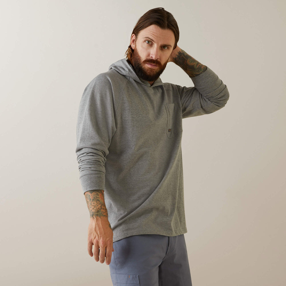 Ariat / Rebar Cotton Strong Hooded T-Shirt