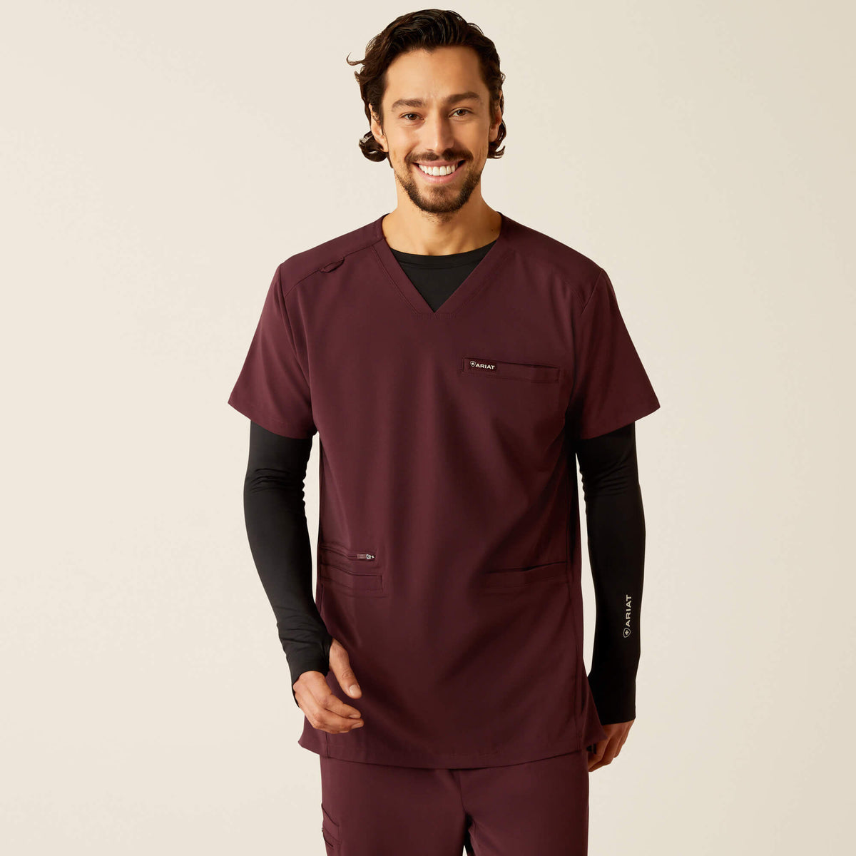 Ariat / Derham 6 Pocket Scrub Top