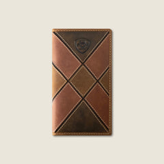 Ariat / Patchwork Embroidered Logo Rodeo Wallet