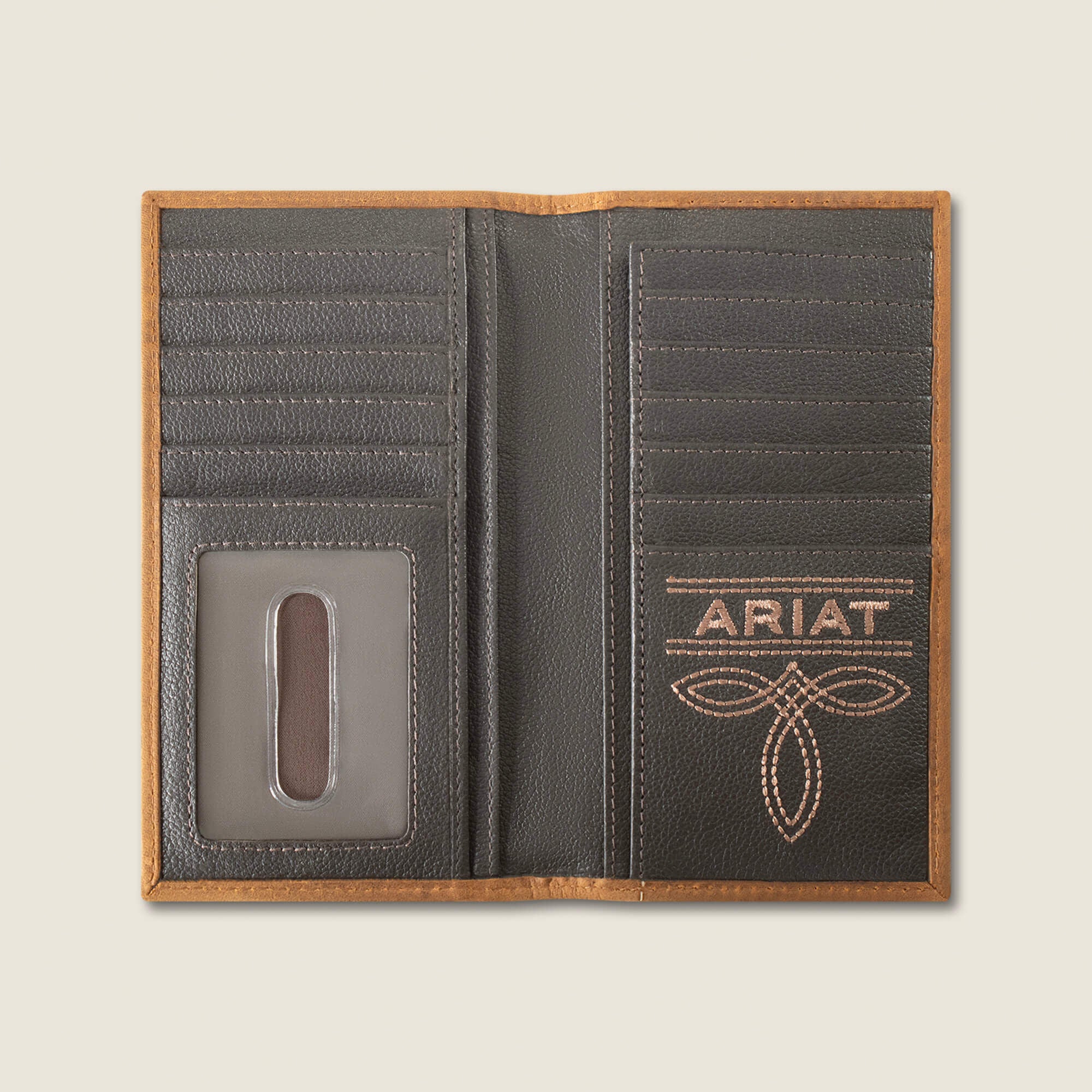 Ariat / Patchwork Embroidered Logo Rodeo Wallet