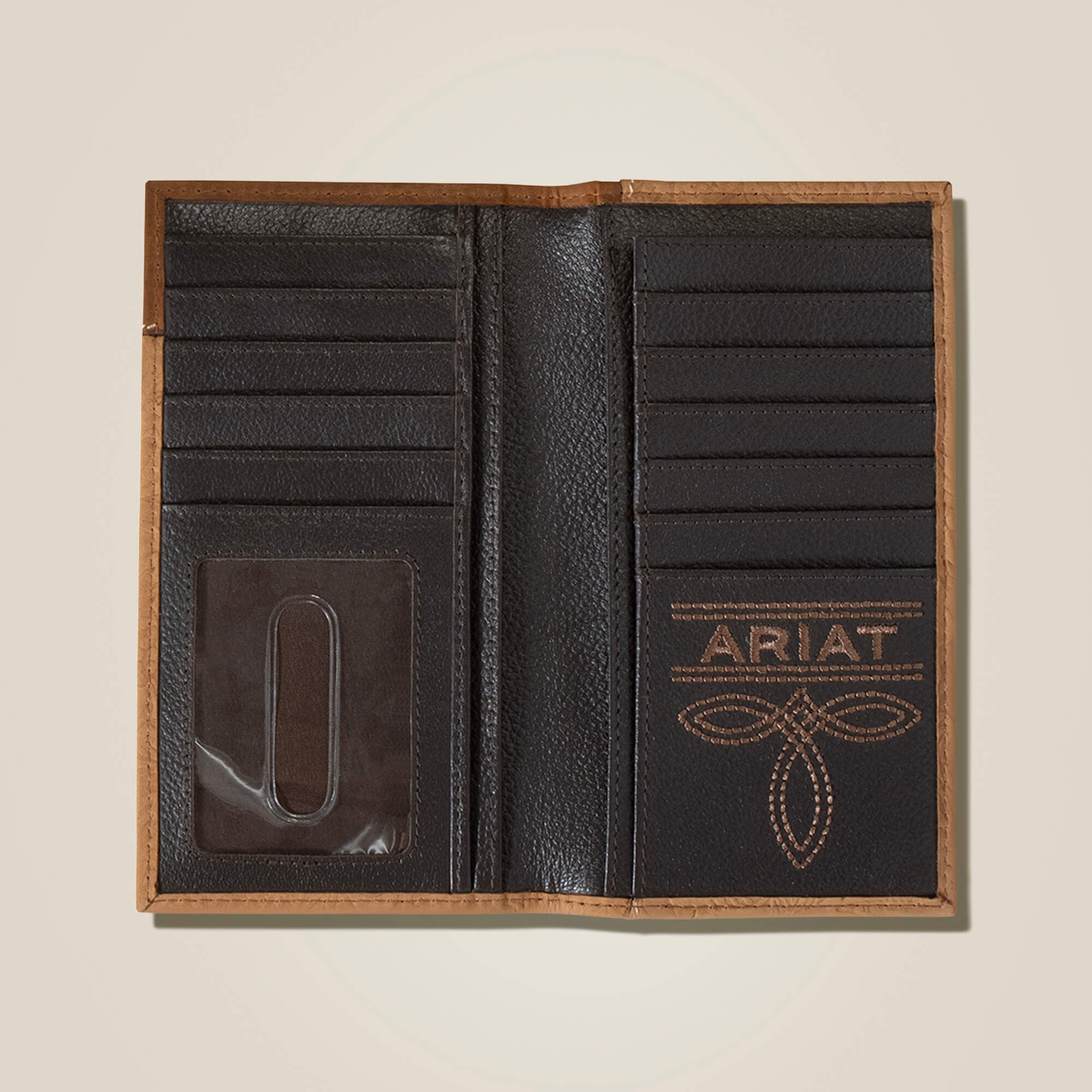 Ariat / Tooled Leather Rodeo Wallet