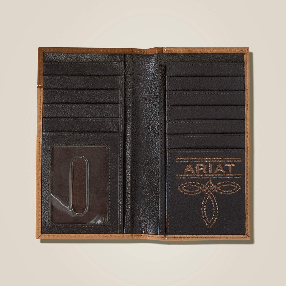 Ariat / Tooled Leather Rodeo Wallet