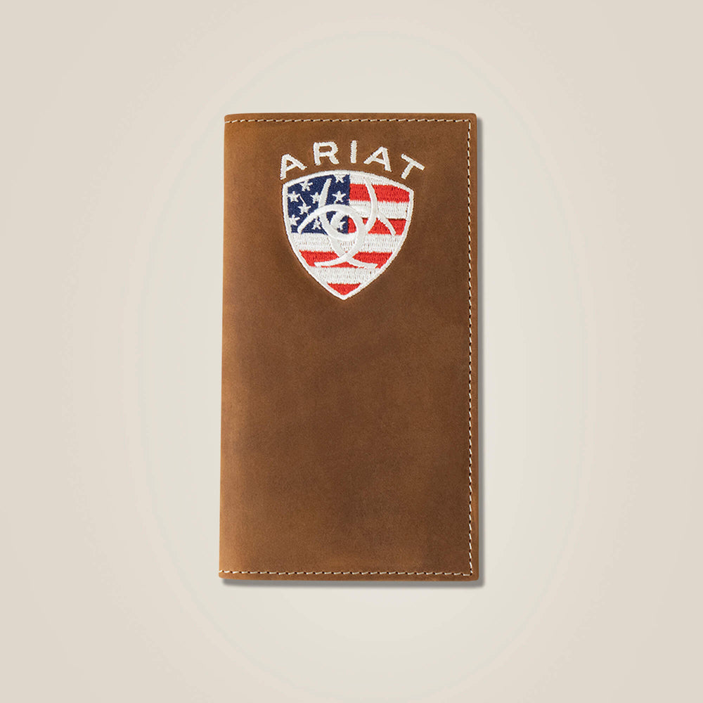 Ariat / Flag Shield Rodeo Wallet