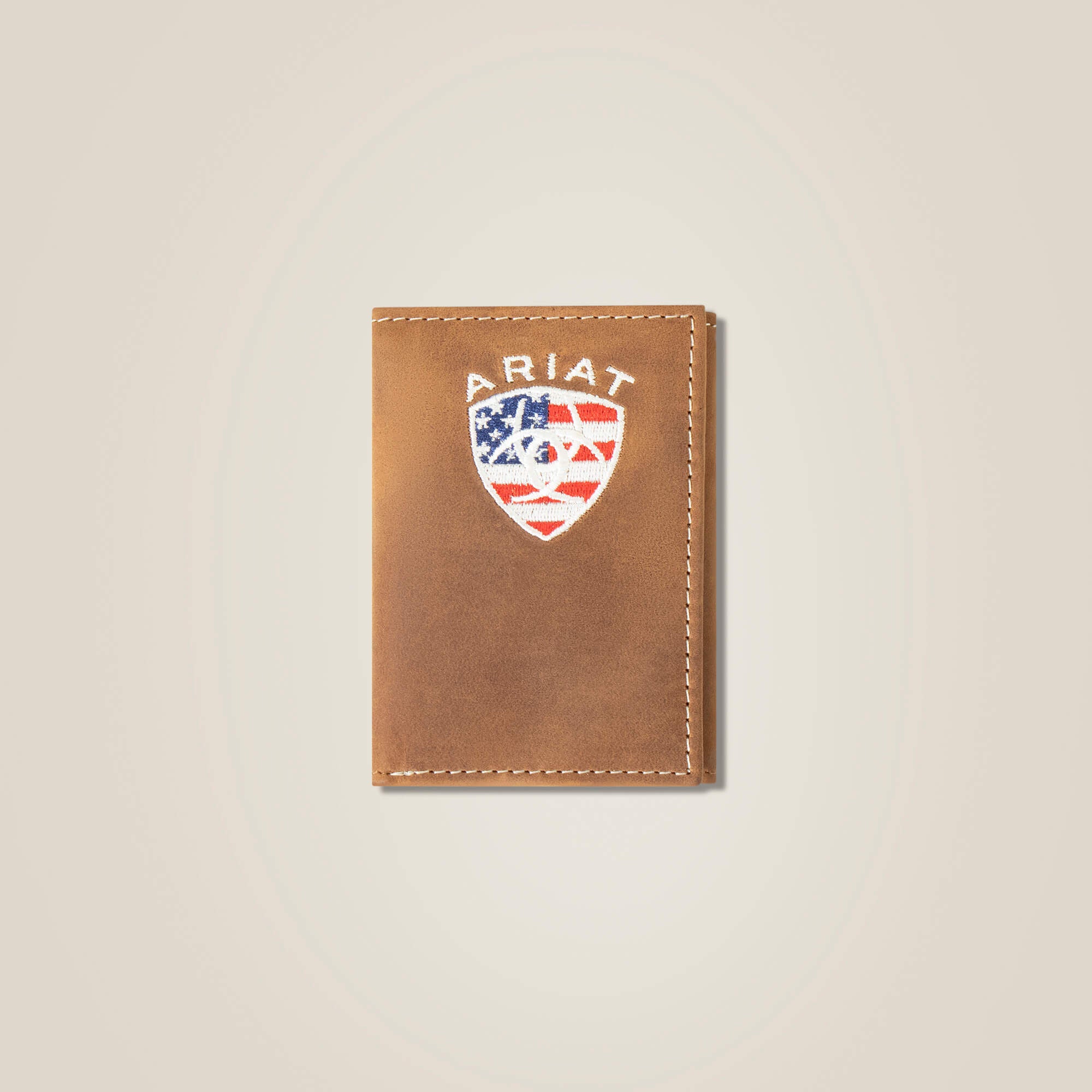 Ariat / Flag Shield Trifold Wallet