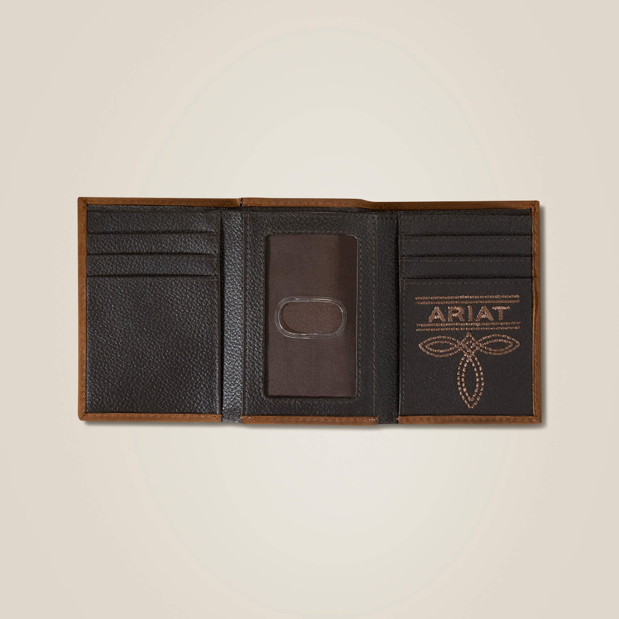 Ariat / Flag Shield Trifold Wallet