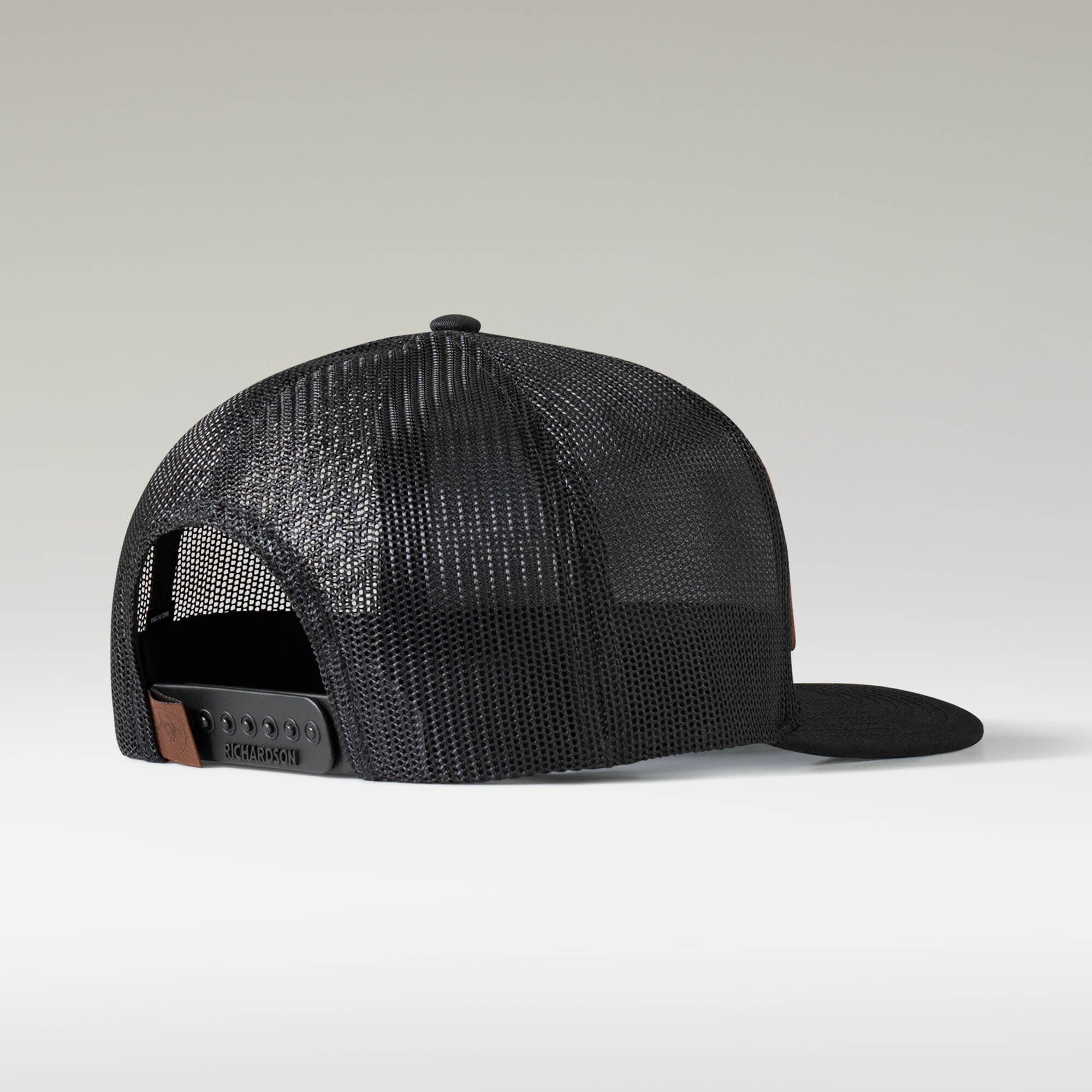 Ariat / Leather Flag Patch Cap