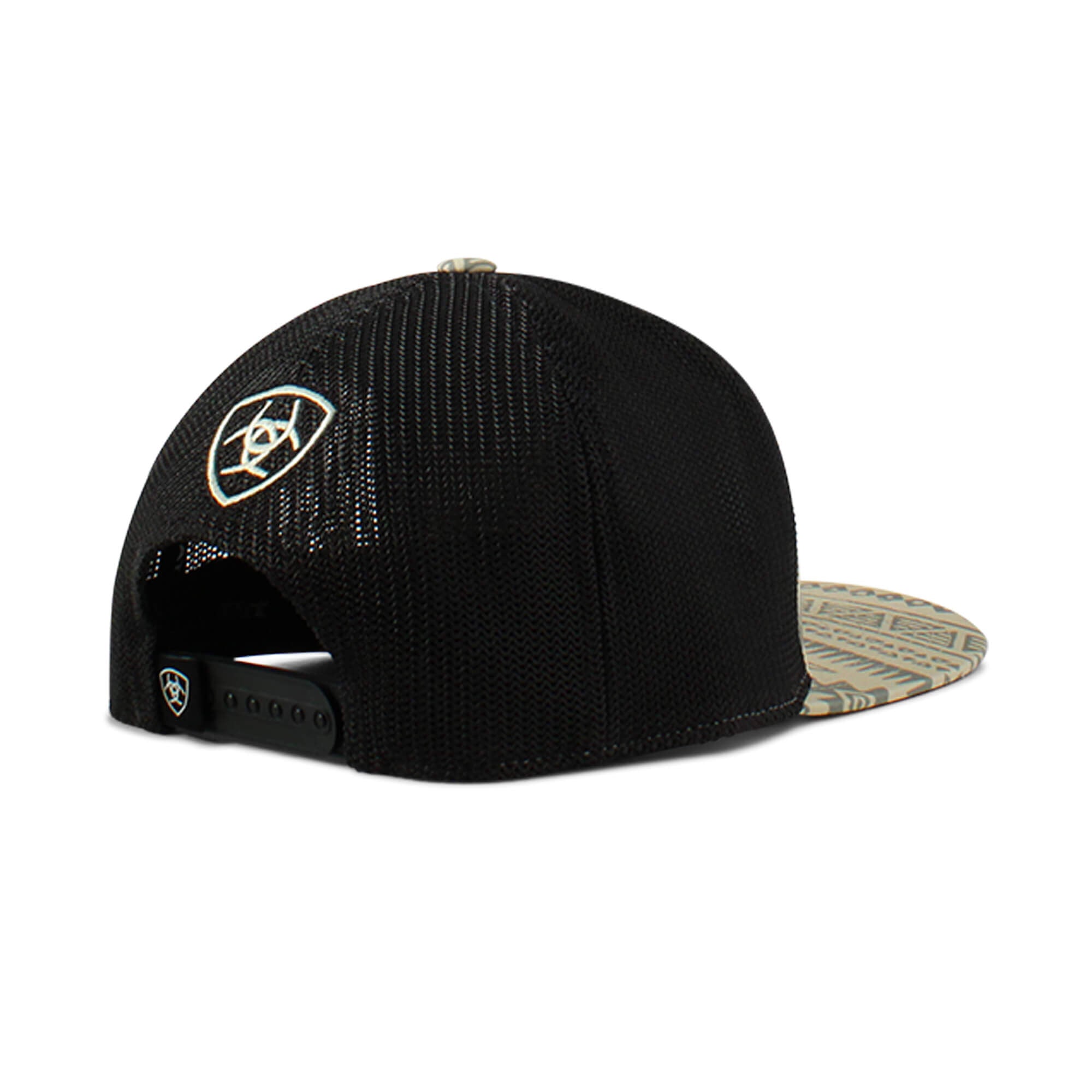 Ariat / southwest print logo patch cap