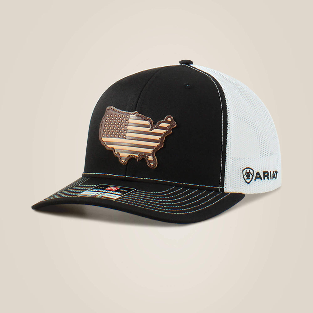 Ariat / Usa flag patch logo cap