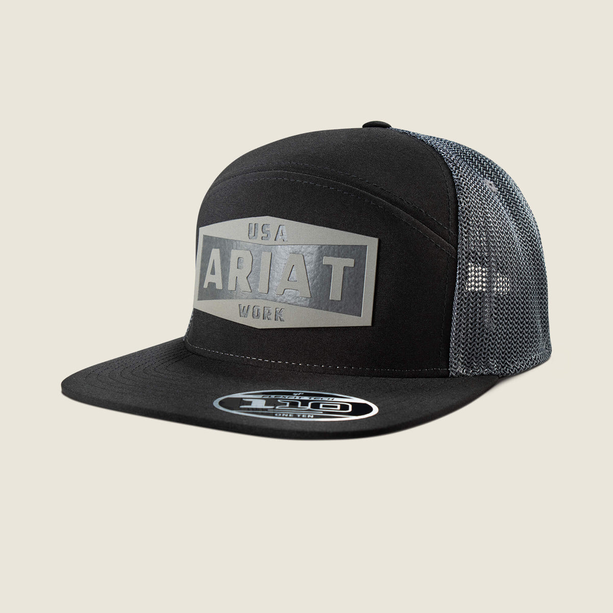 Ariat / Ariat Work Leather Badge Snapback Cap