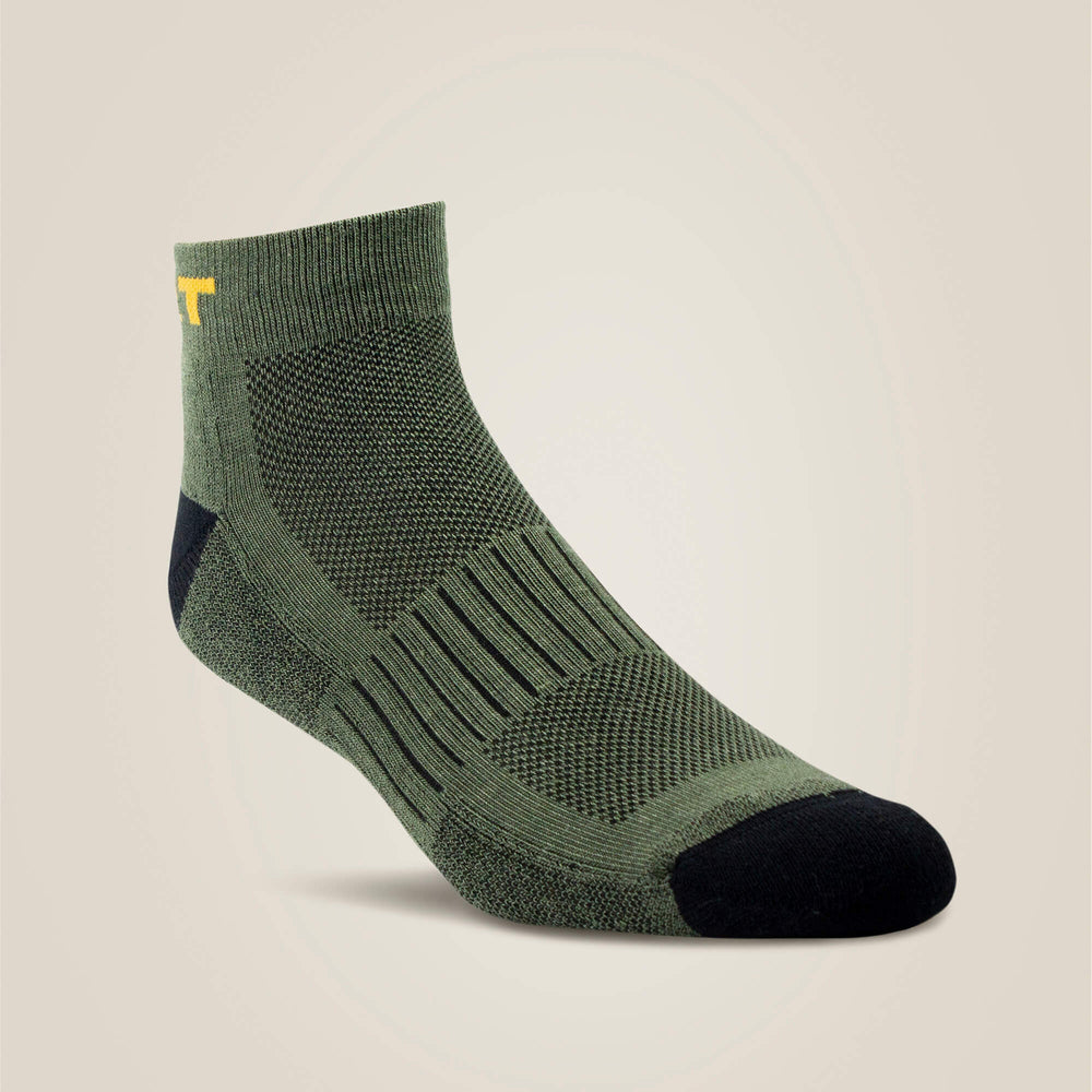 Ariat / High Performance Quarter Crew Tek Work Sock 3 Pair Pack