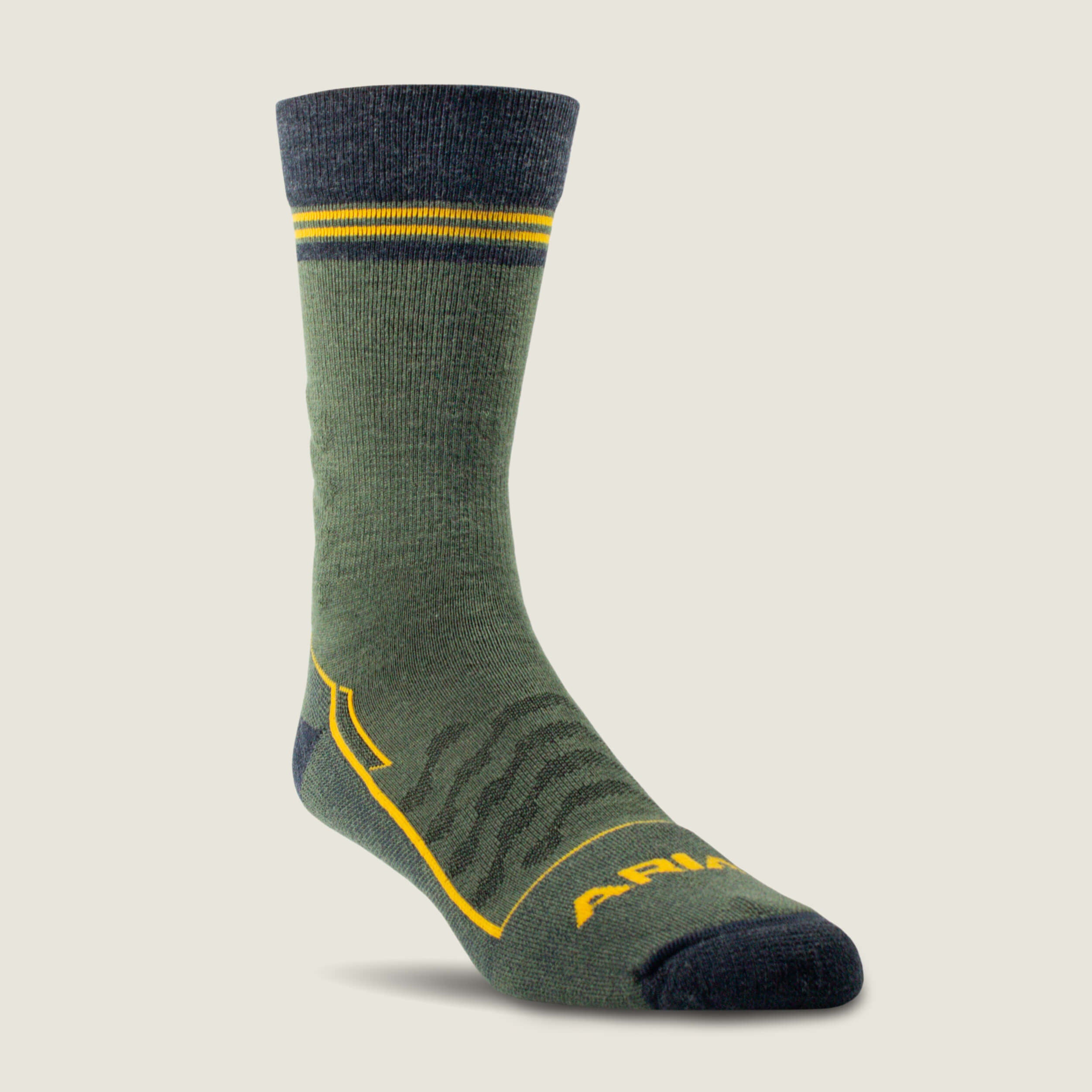 Ariat / Technical Merino Wool Blend Steel Toe Work Sock