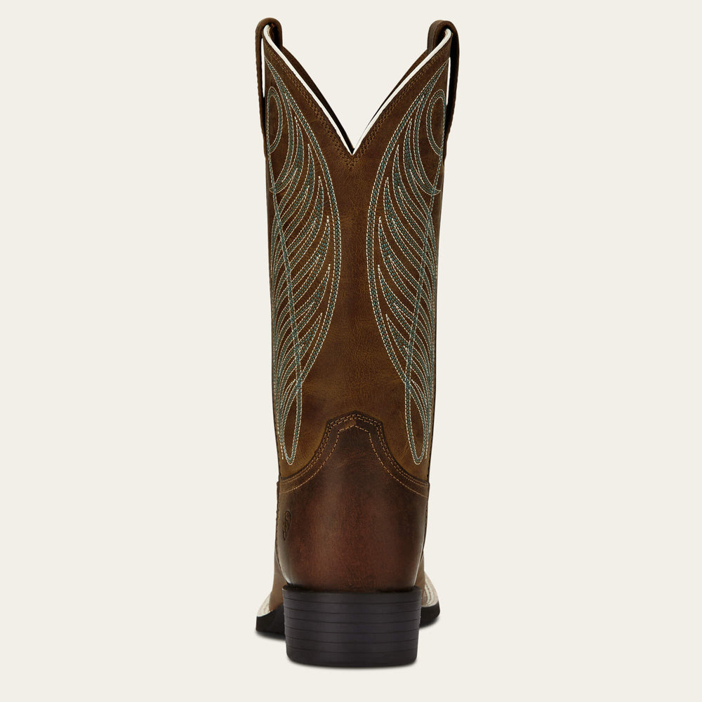 Ariat / Round Up Wide Square Toe Western Boot