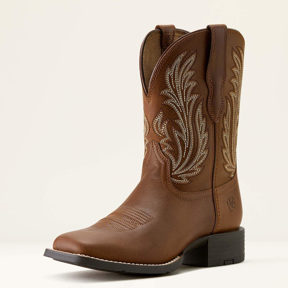 Ariat / Round Up Filly Wide Square Toe Western Boot