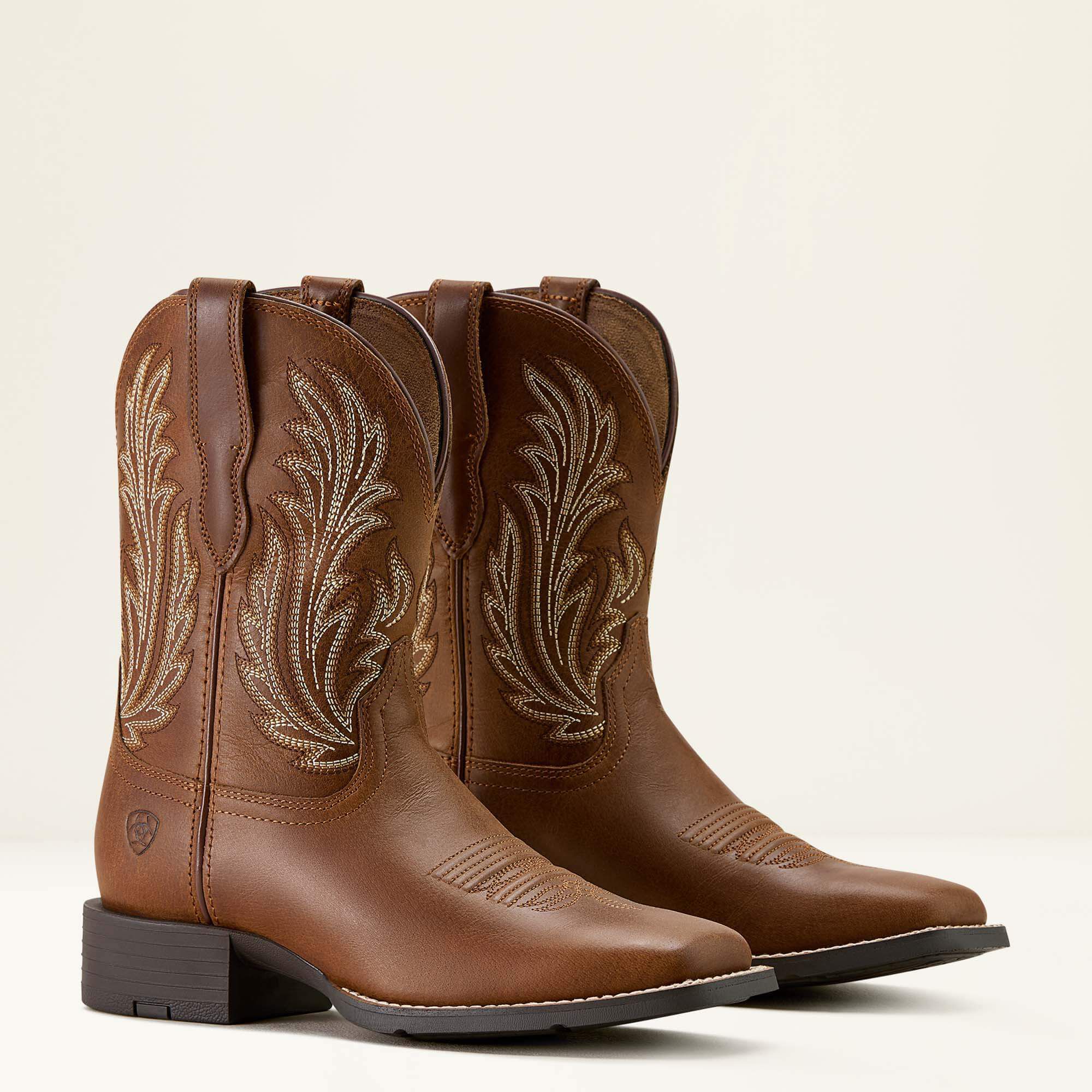 Ariat / Round Up Filly Wide Square Toe Western Boot