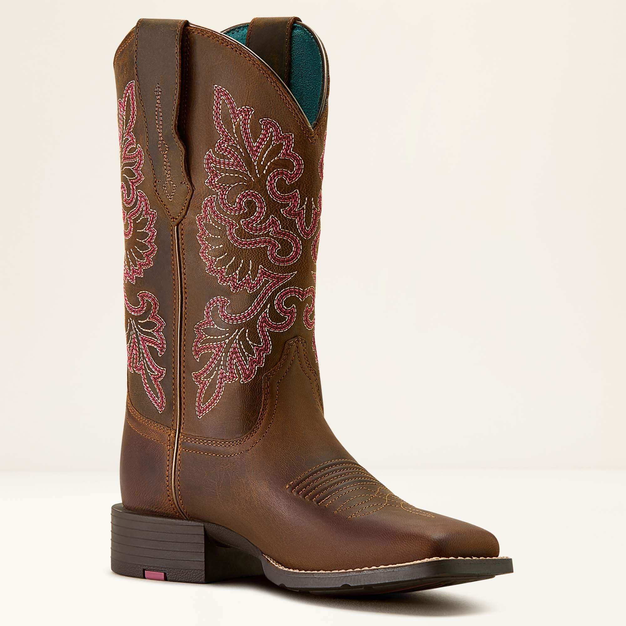 Ariat / Round Up StretchFit Wide Square Toe Western Boot