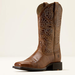 Ariat / Round Up Remuda Wide Square Toe Western Boot