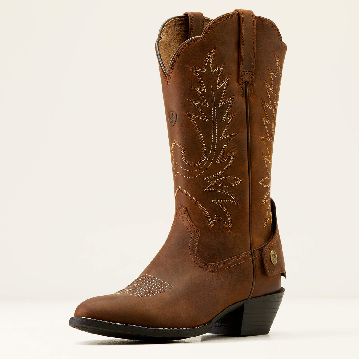 Ariat / Heritage R Toe EZ Zip Western Boot