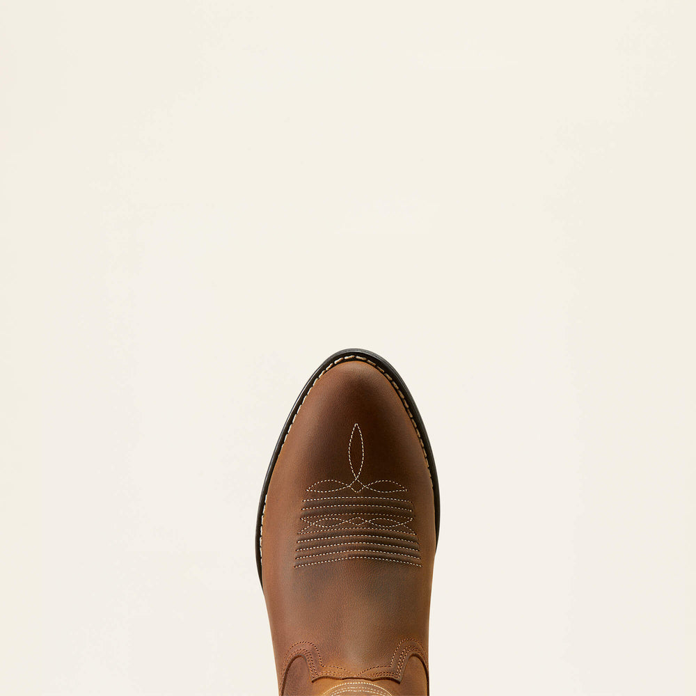 Ariat / Heritage R Toe EZ Zip Western Boot