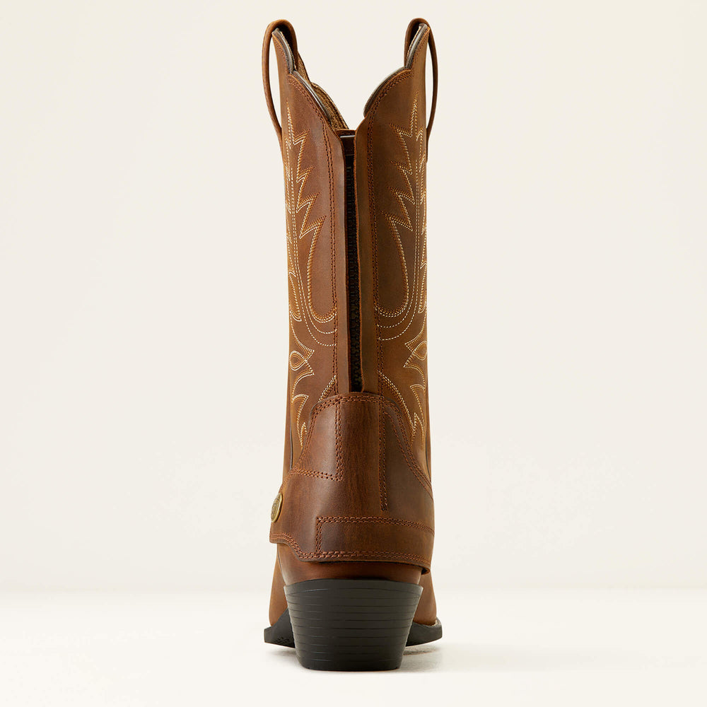 Ariat / Heritage R Toe EZ Zip Western Boot