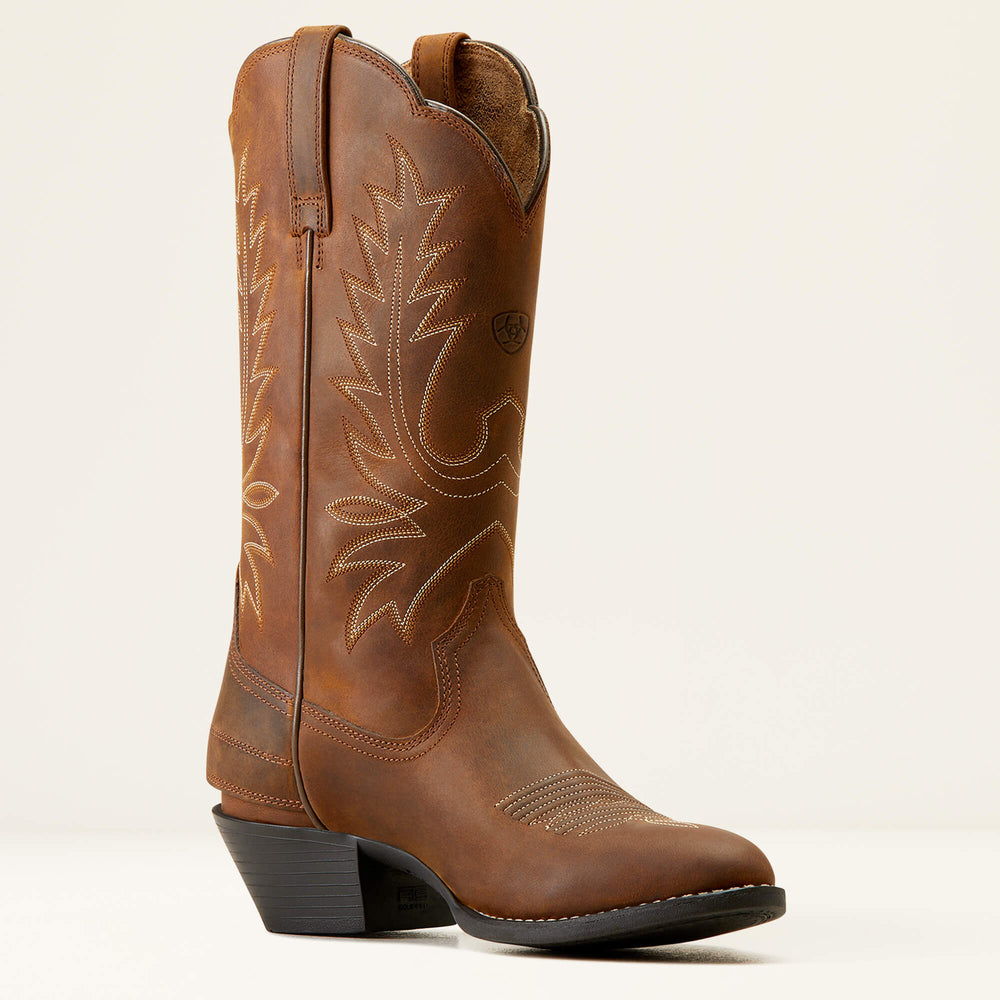 Ariat / Heritage R Toe EZ Zip Western Boot