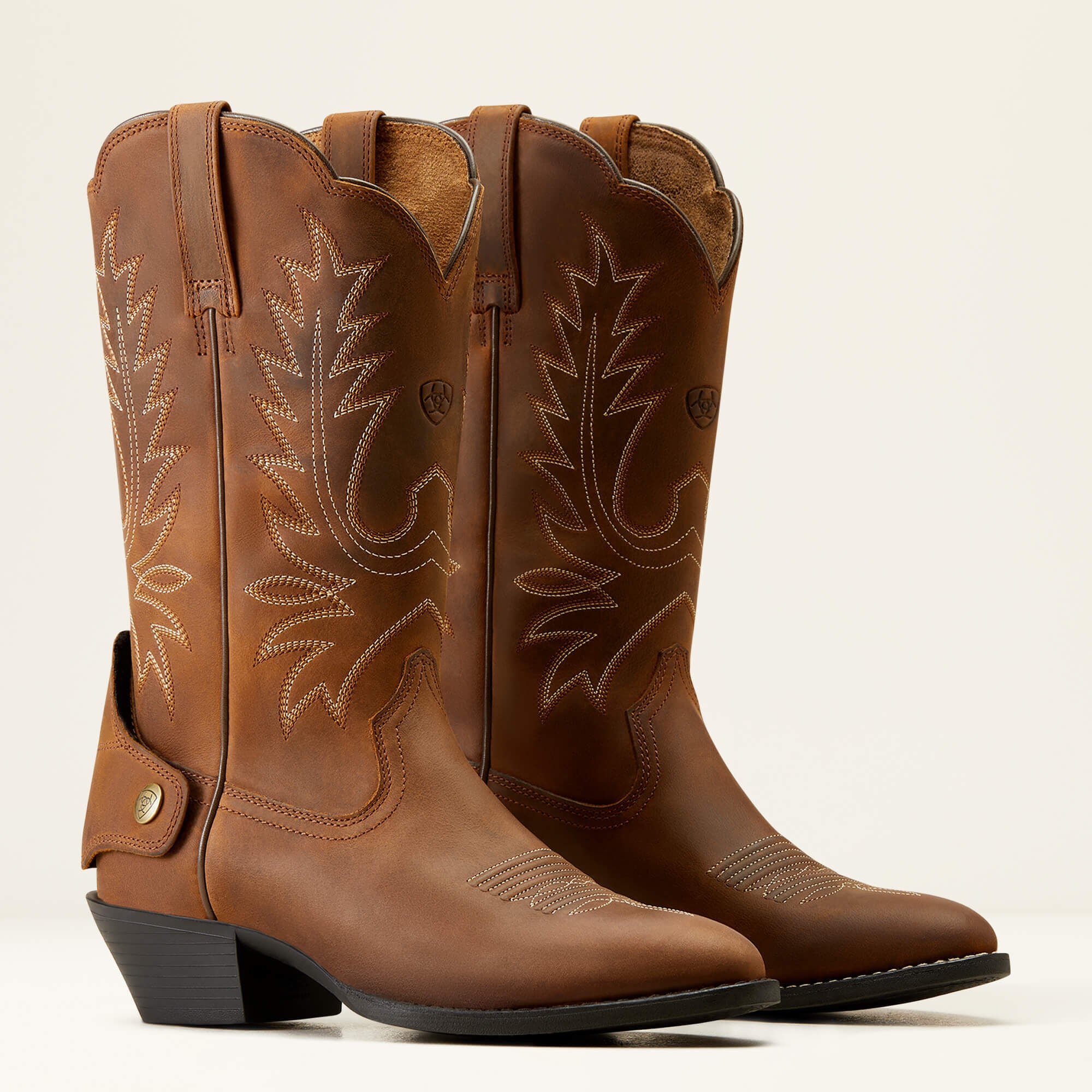 Ariat / Heritage R Toe EZ Zip Western Boot