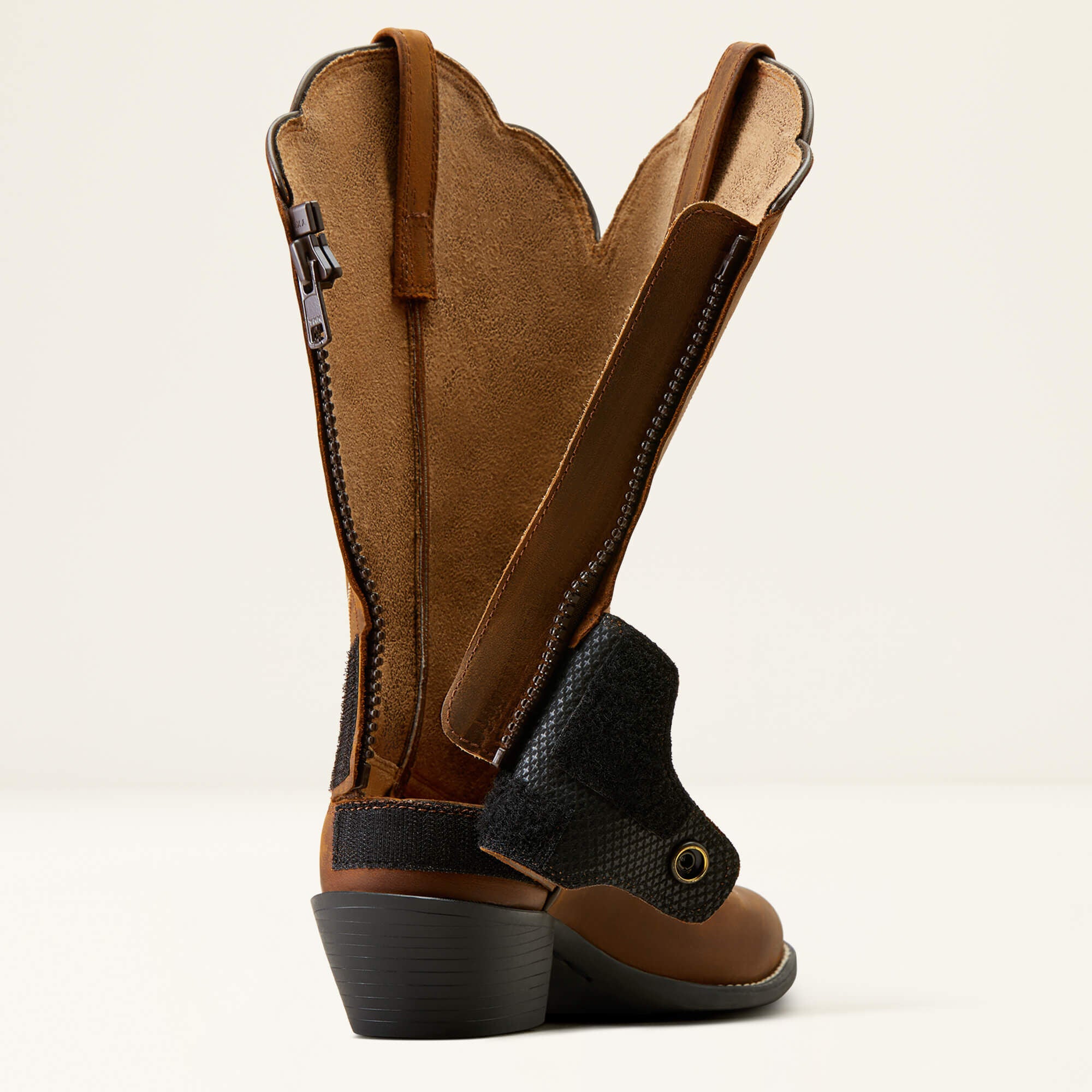 Ariat / Heritage R Toe EZ Zip Western Boot