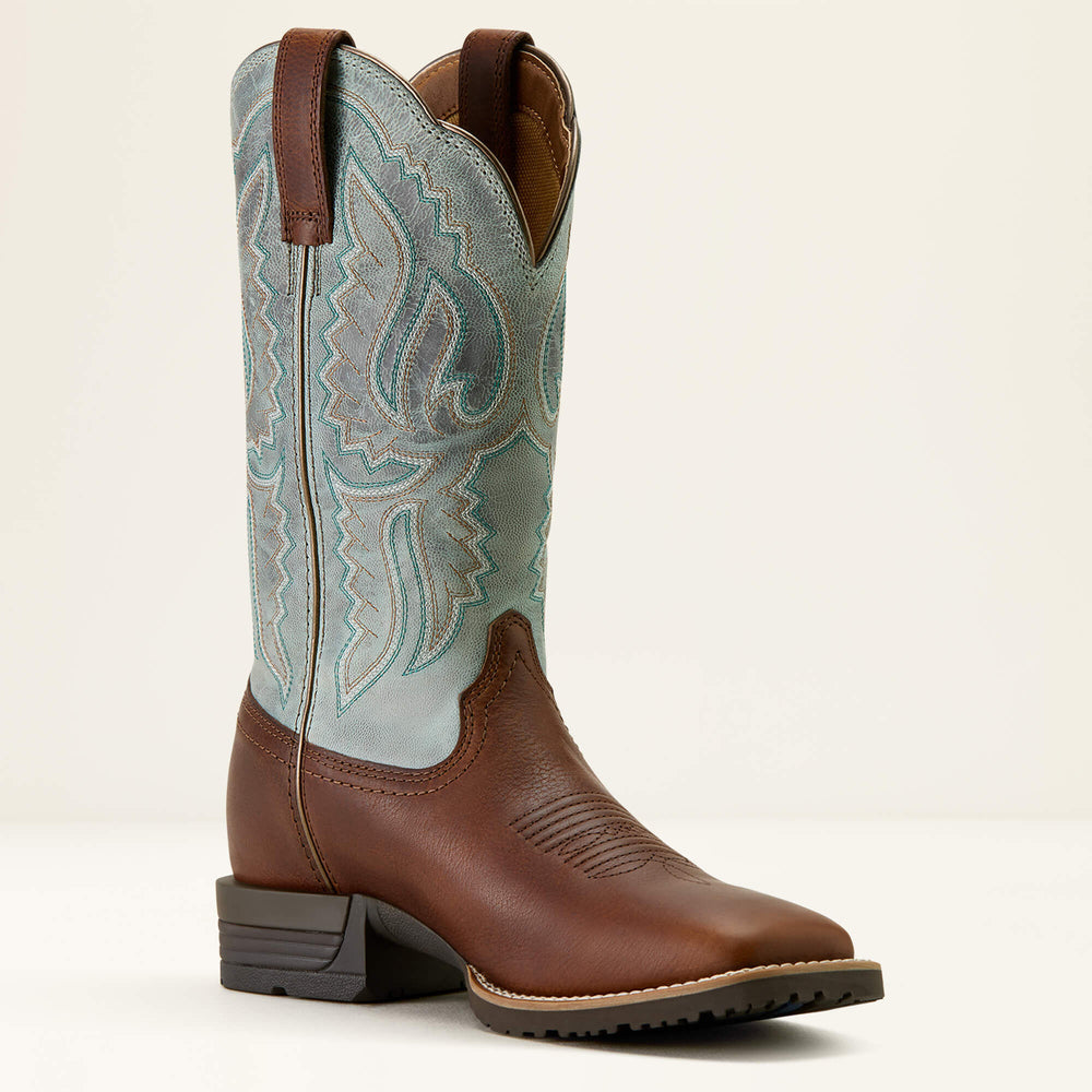 Ariat / Hybrid Ranchwork Wide Square Toe Western Boot