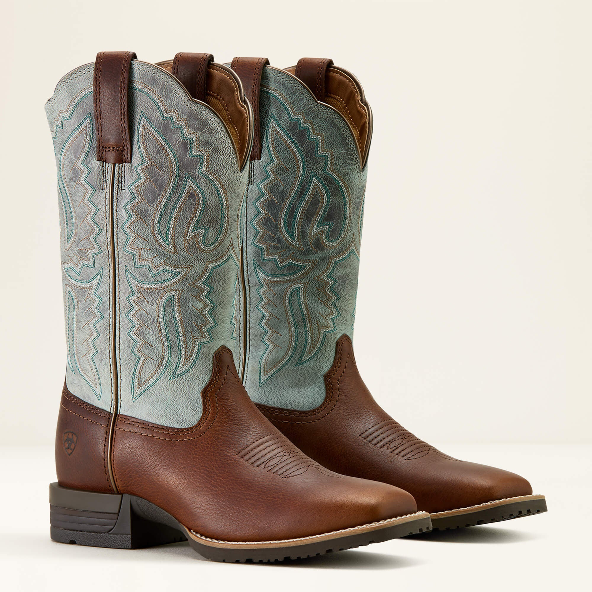 Ariat / Hybrid Ranchwork Wide Square Toe Western Boot
